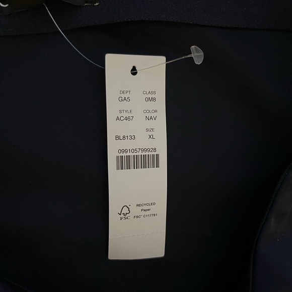 J.Crew Gwyneth Slip Skirt, Navy, XL, NWT - Picture 6 of 7